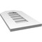 Ekena Millwork Octagonal Top Surface Mount PVC Gable Vent w/ 3-1/2"W x 1"P Standard Frame, 12"W x 22"H GVPOT12X2201SN - alternate 4